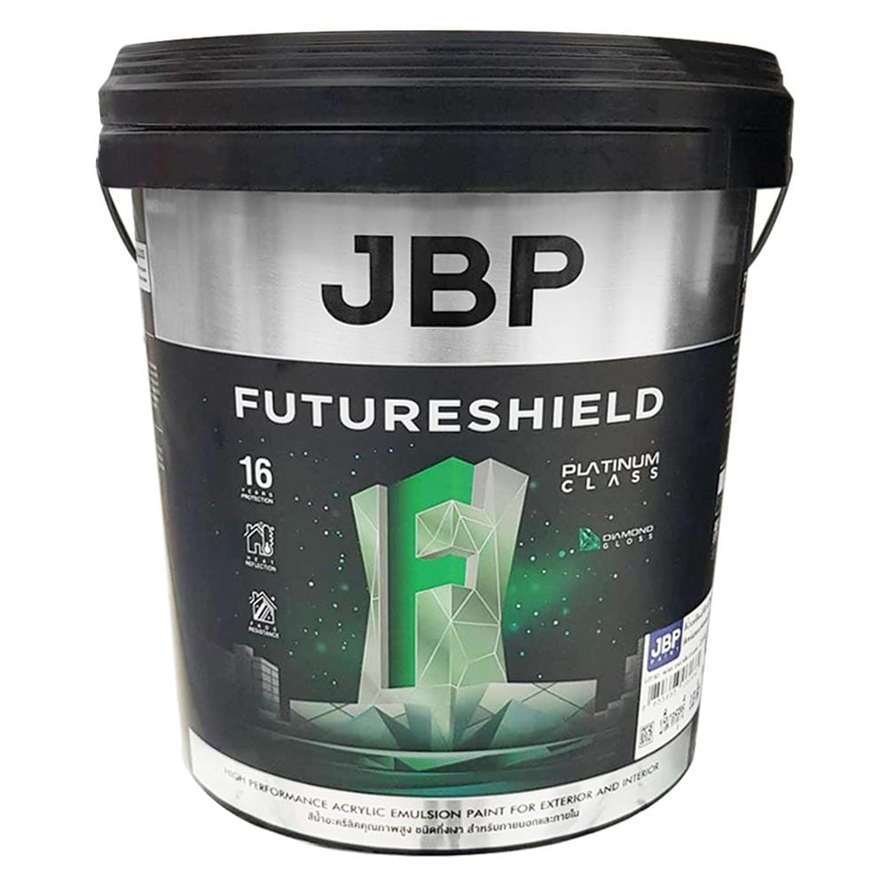 สีน้ำทาภายนอก ชนิดกึ่งเงา JBP FUTURESHIELD BASE A สีขาว 1 แกลลอน