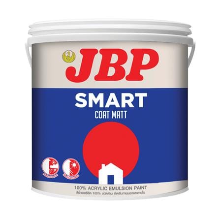 สีน้ำทาภายนอก ชนิดด้าน JBP SMART COAT BASE B 1 แกลลอน_0