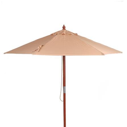 ร่มสนามกลม IVY WOOD 2.5 ม. สีครีม