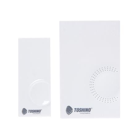 กระดิ่งไร้สายแบบเสียบปลั๊ก TOSHINO H-518 สีขาว