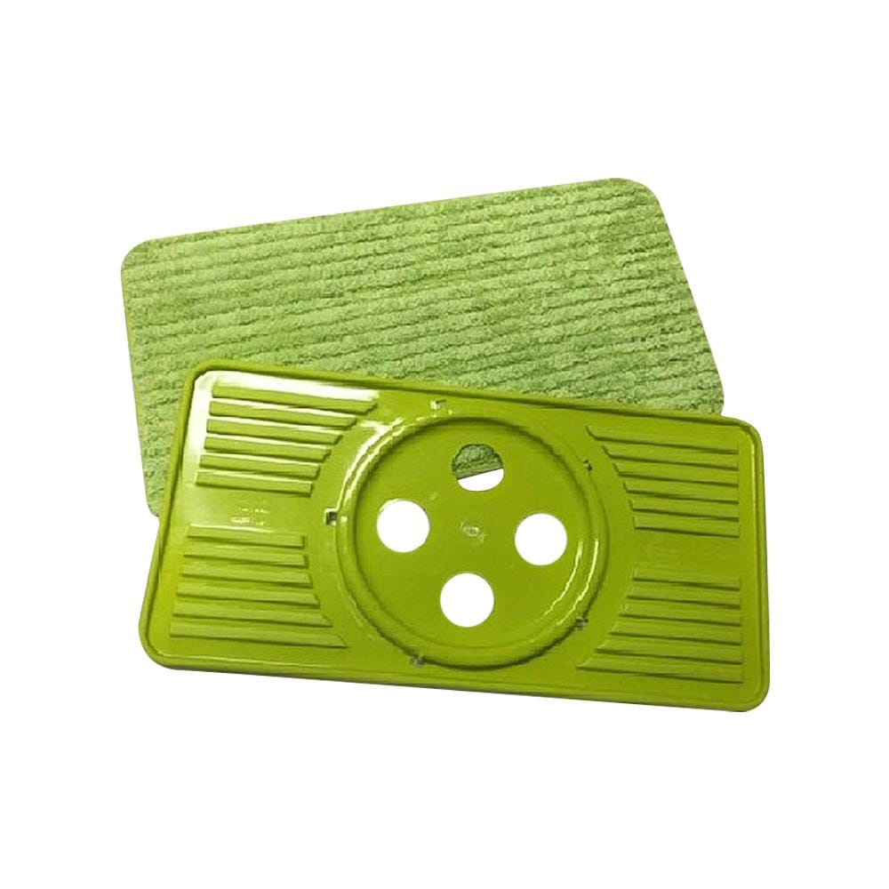 ผ้าม็อบไมโครไฟเบอร์ POWER GREEN MS1014 14 นิ้ว สีเขียว