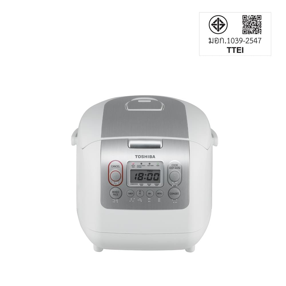 หม้อหุงข้าว DIGITAL TOSHIBA RC18NMF(WT)A 1.80ลิตร