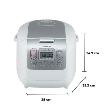 หม้อหุงข้าว DIGITAL TOSHIBA RC18NMF(WT)A 1.80ลิตร_2