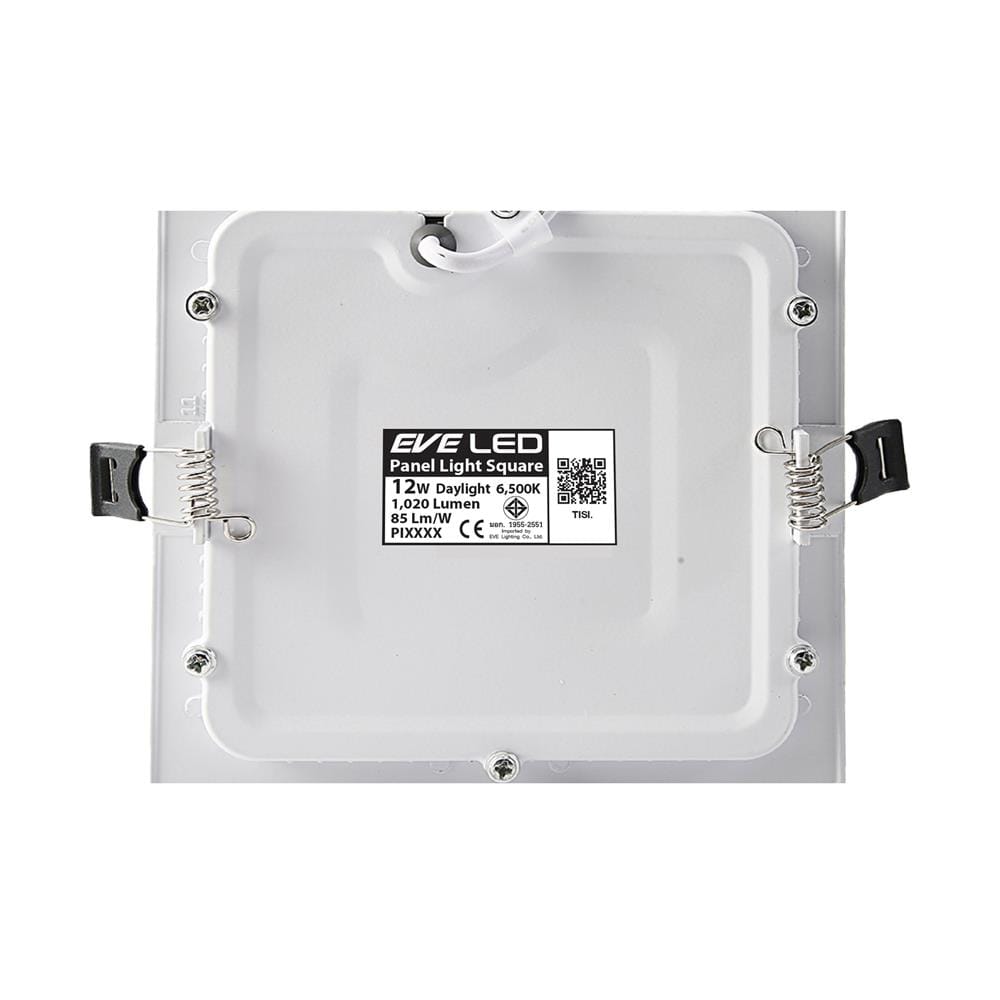 ดาวน์ไลท์ LED EVE PANEL SQUARE LED 5 นิ้ว 12 วัตต์ DAYLIGHT สีขาว