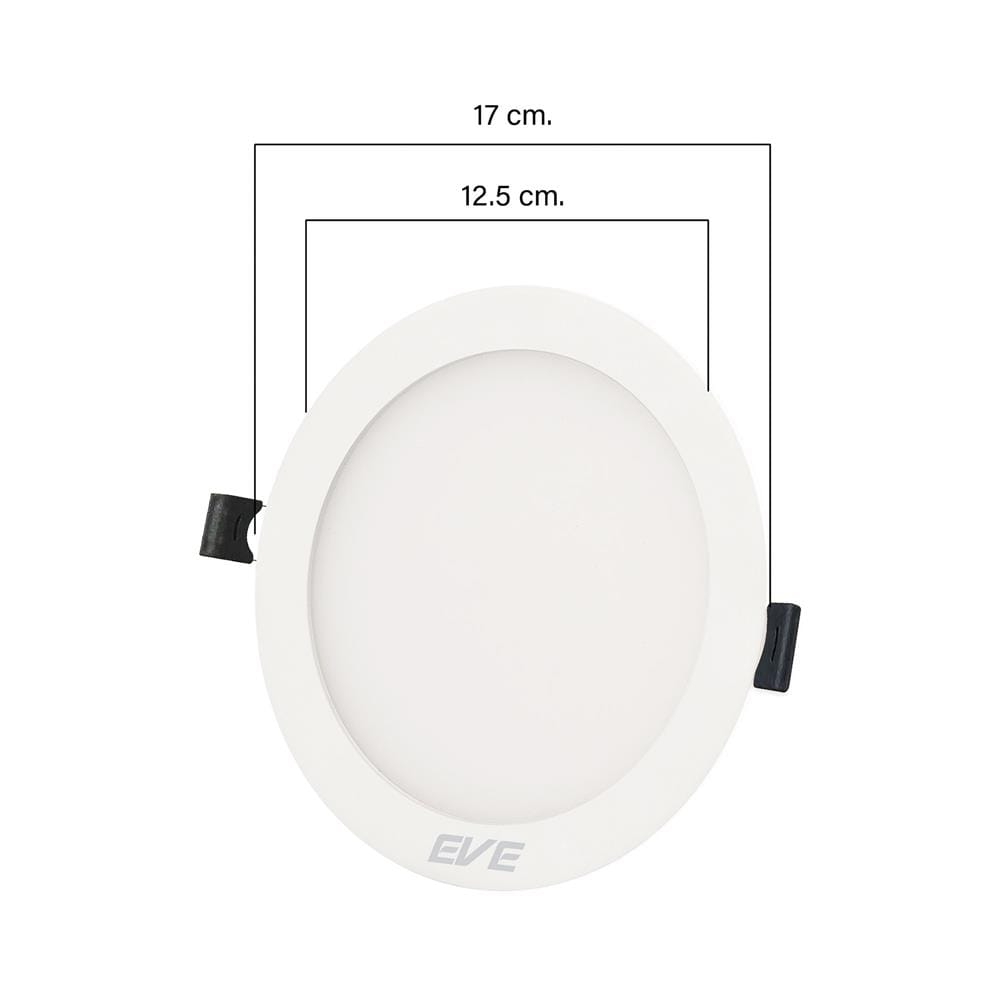ดาวน์ไลท์ LED EVE PANEL CIRCLE LED 5 นิ้ว 12 วัตต์ DAYLIGHT สีขาว