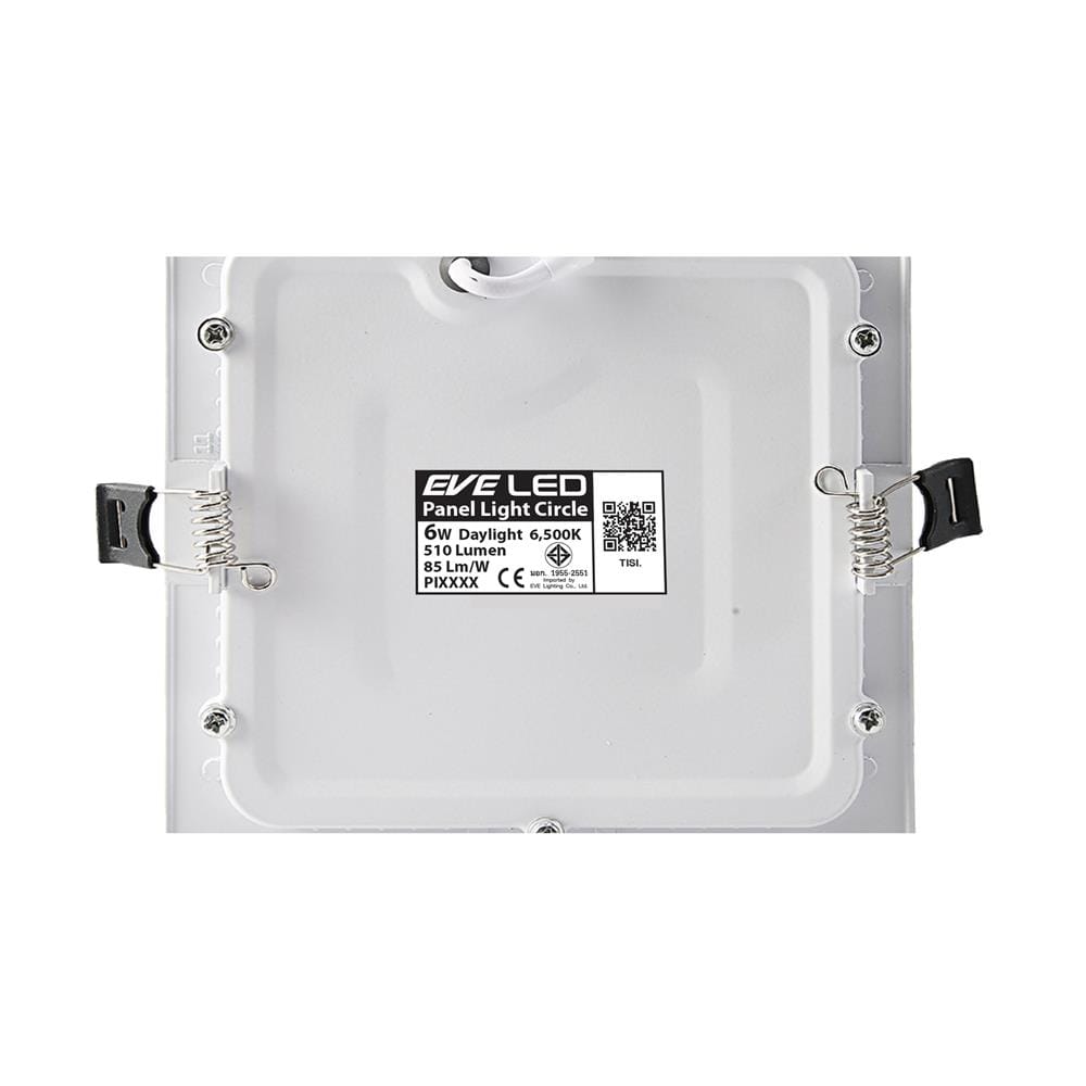 ดาวน์ไลท์ LED EVE PANEL 3 นิ้ว 6 วัตต์ DAYLIGHT สีขาว