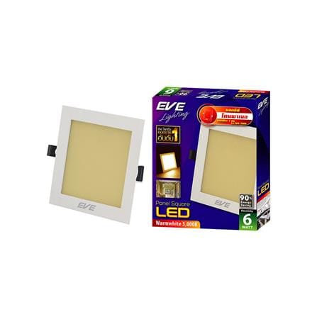 ดาวน์ไลท์ LED EVE PANEL 3 นิ้ว 6 วัตต์ WARM WHITE สีขาว_2