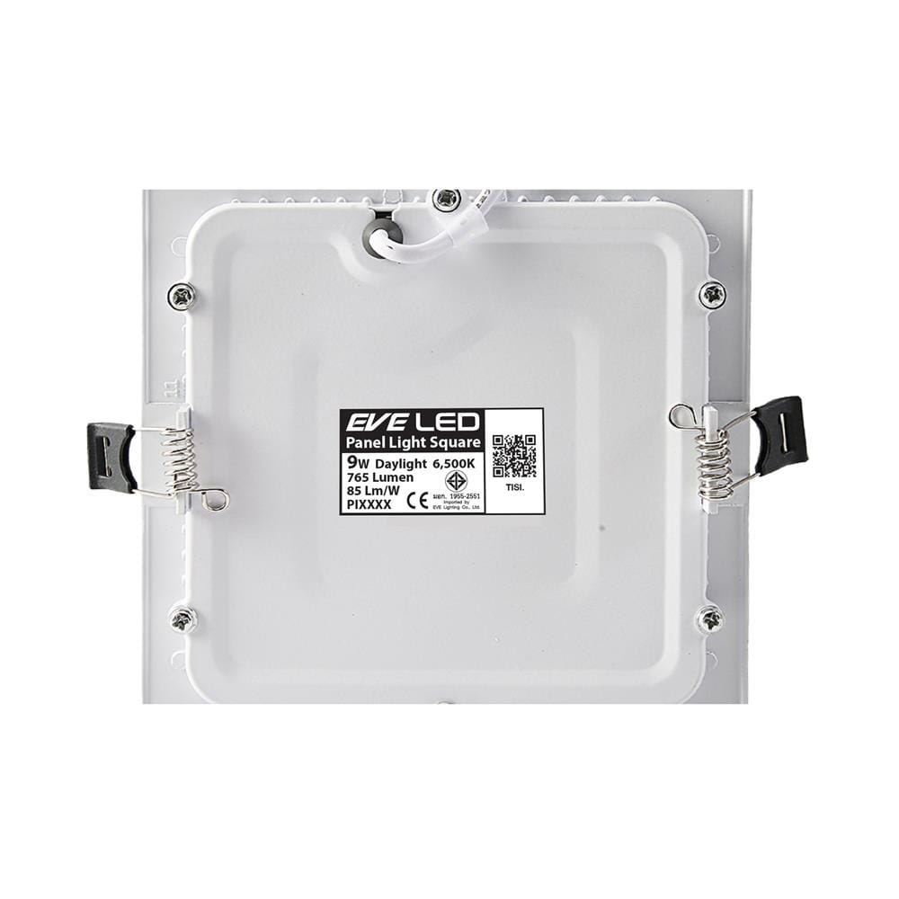 ดาวน์ไลท์ LED EVE PANEL SQUARE LED 4 นิ้ว 9 วัตต์ DAYLIGHT สีขาว