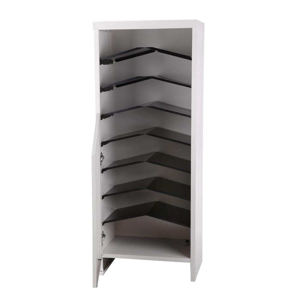 ตู้วางรองเท้า KIOSK AN-01 สีขาว/ดำ