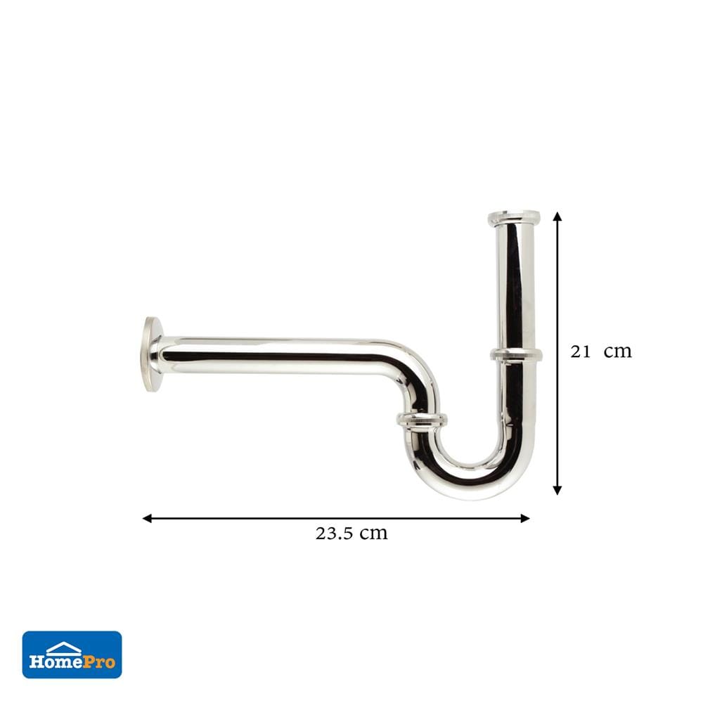 ท่อน้ำทิ้งอ่างล้างหน้าพีแทรป MOYA BT-009-20 20 ซม.