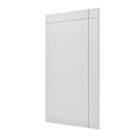 ประตู UPVC ไม่เจาะลูกบิด PARAZZO ED บานทึบ 100X200 ซม. สีขาว_1