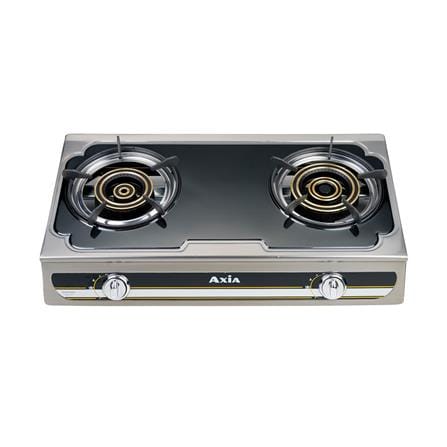 เตาแก๊สตั้งโต๊ะ 2 หัวแก๊ส AXIA DRB-1214_0