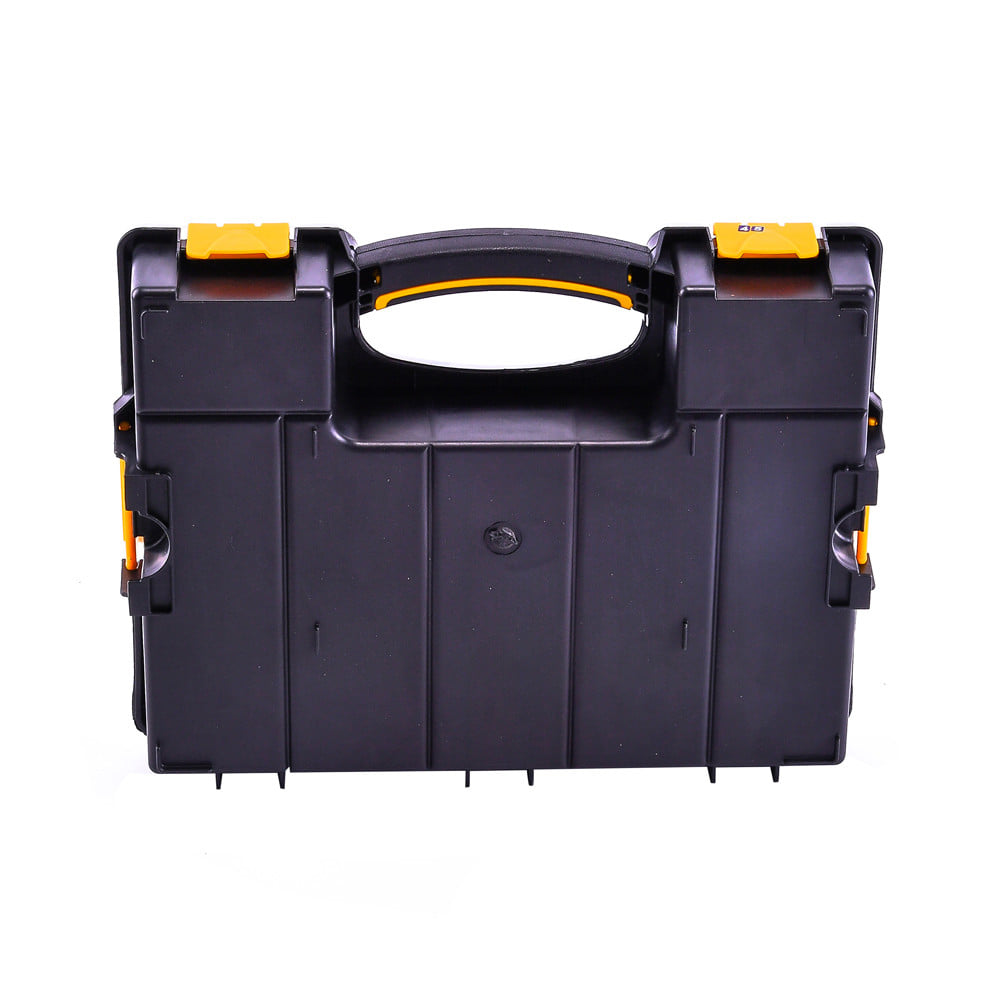 กล่องพลาสติก DIY MATALL HL30139 14 นิ้ว สีดำ-เหลือง