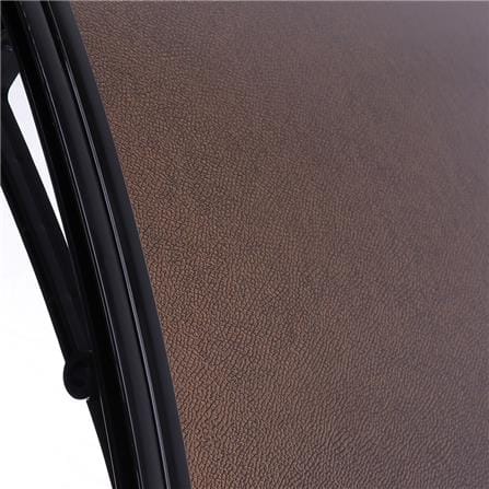 กันสาดโพลีคาร์บอเนต ผิวส้ม SUNSHIELD 100x150 ซม. สีน้ำตาลเข้ม_1