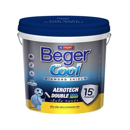 สีน้ำทาภายนอก BEGER COOL DIAMONDSHIELD 15 BASE D ด้าน 1 แกลลอน