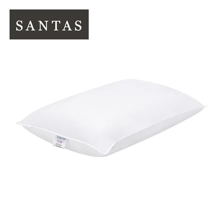 หมอนหนุน ใยสังเคราะห์ SANTAS MICROGEL FIRM 19x29 นิ้ว สีขาว