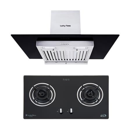 เตาฝัง+เครื่องดูดควัน LUCKY FLAME LGS-932 + RG-901S_0
