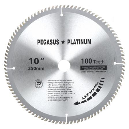 ใบเลื่อยวงเดือน PEGASUS 100T 10 นิ้ว