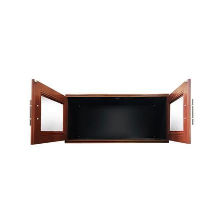 ตู้คู่ ABS KING PLAT-ZIRCON 90x42 ซม. สีไม้สัก_2