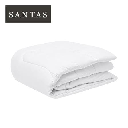 ไส้ผ้านวม SANTAS HOLLOFIL 100X90 นิ้ว สีขาว