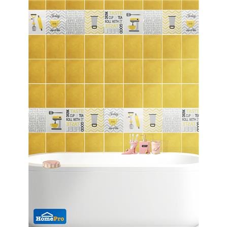 กระเบื้องผนังภาพชุด 8x10 นิ้ว คิทเช่นไอเดีย ขาว A_1