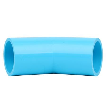 ข้องอ 45-หนา SCG 1 นิ้ว สีฟ้า