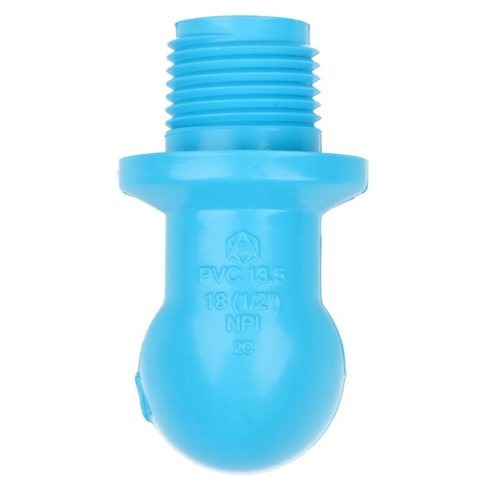 ข้องอ 90 เกลียวนอก-หนา SCG 1/2 นิ้ว สีฟ้า