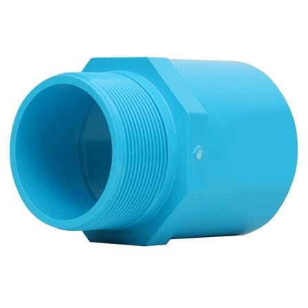 ข้อต่อตรงเกลียวนอก-หนา SCG 2 1/2 นิ้ว สีฟ้า_0