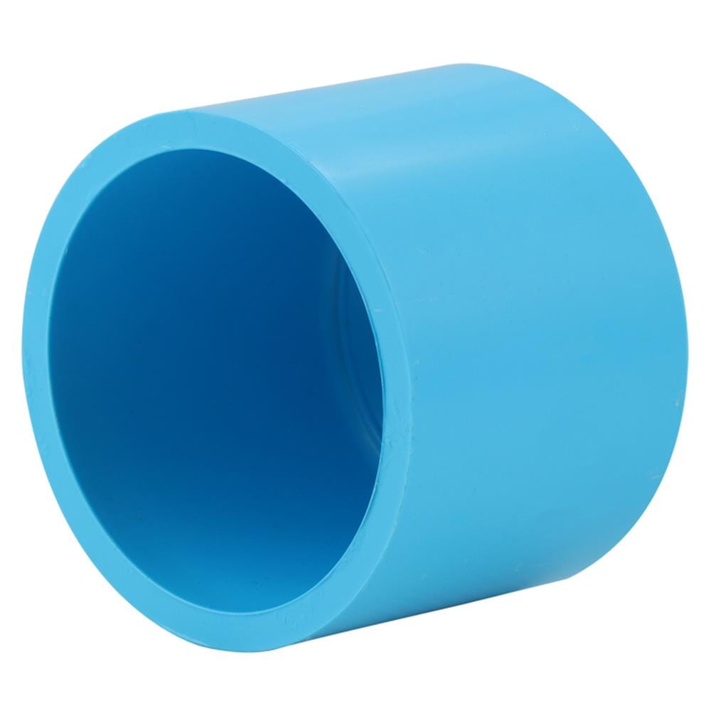 ฝาครอบ-หนา SCG 2 1/2 นิ้ว สีฟ้า