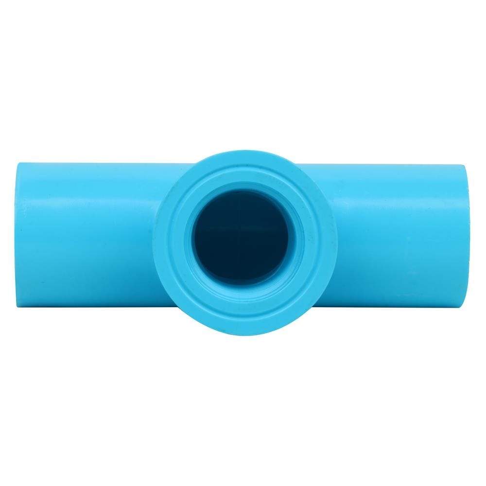 ข้อต่อสามทางเกลียวใน-หนา SCG 1/2 นิ้ว สีฟ้า