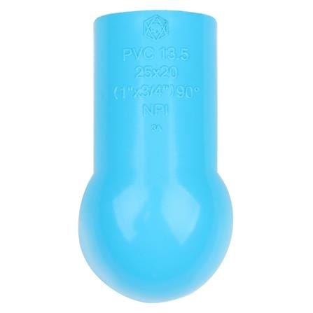 ข้องอ 90 ลด-หนา SCG 1 นิ้วX3/4 นิ้ว สีฟ้า_1
