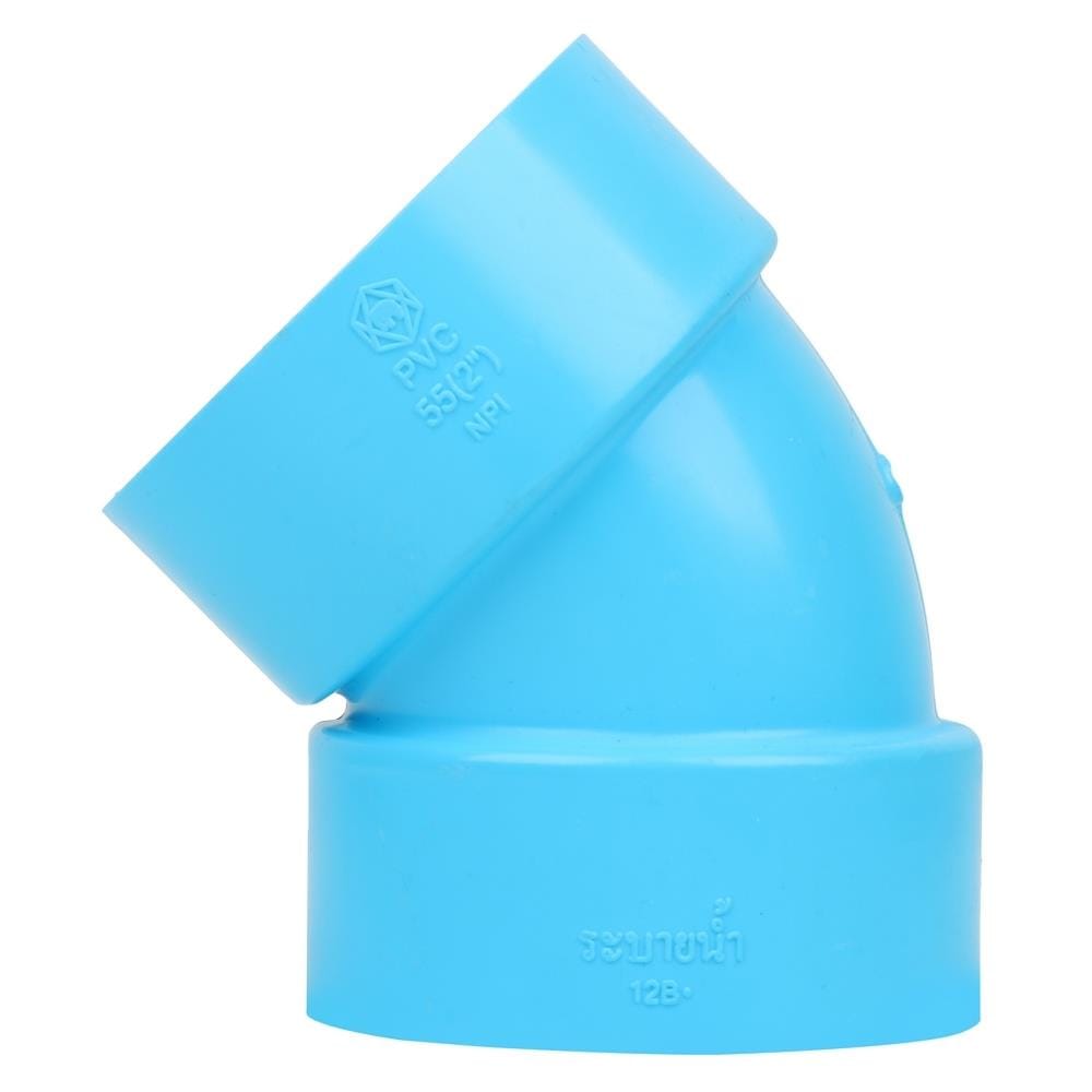 ข้องอ 45-บาง SCG 2 นิ้ว สีฟ้า