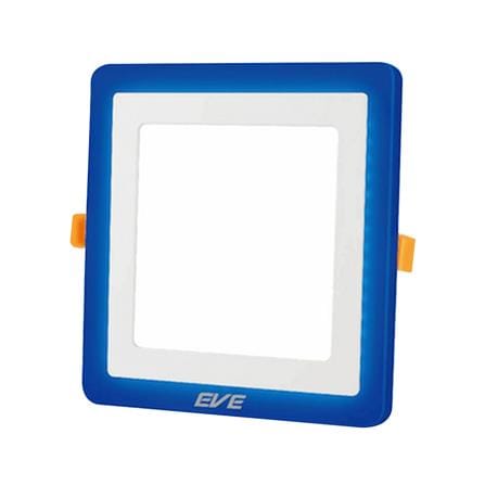 ดาวน์ไลท์ LED EVE SKYBLUE SQUARE 542808 4 นิ้ว 9 วัตต์ WARM WHITE สีขาว_0