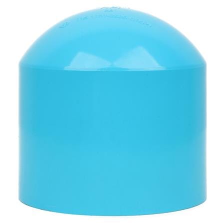 ฝาครอบ-หนา SCG 3 นิ้ว สีฟ้า