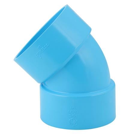 ข้องอ 45-บาง SCG 3 นิ้ว สีฟ้า_0