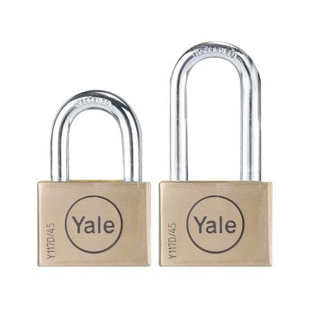 กุญแจคีย์อะไลท์ YALE BD45SS2LS2P4 45 มม. สีทองเหลือง (แพ็ก 4 ชิ้น)_0