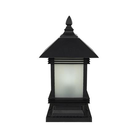 ไฟหัวเสา CARINI 8518F สีดำ_1