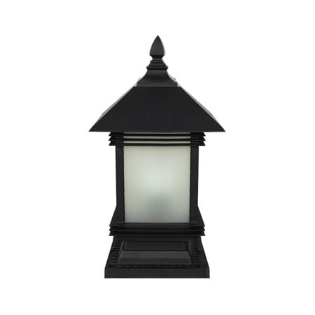 ไฟหัวเสา CARINI 8518F สีดำ_1