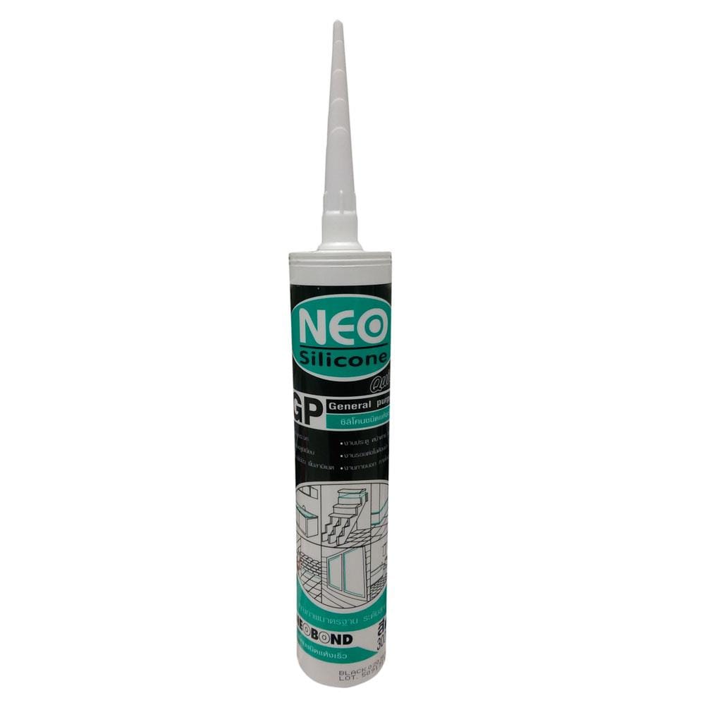 ซิลิโคนชนิดมีกรด NEOBOND QUICK 300 มล. สีดำ