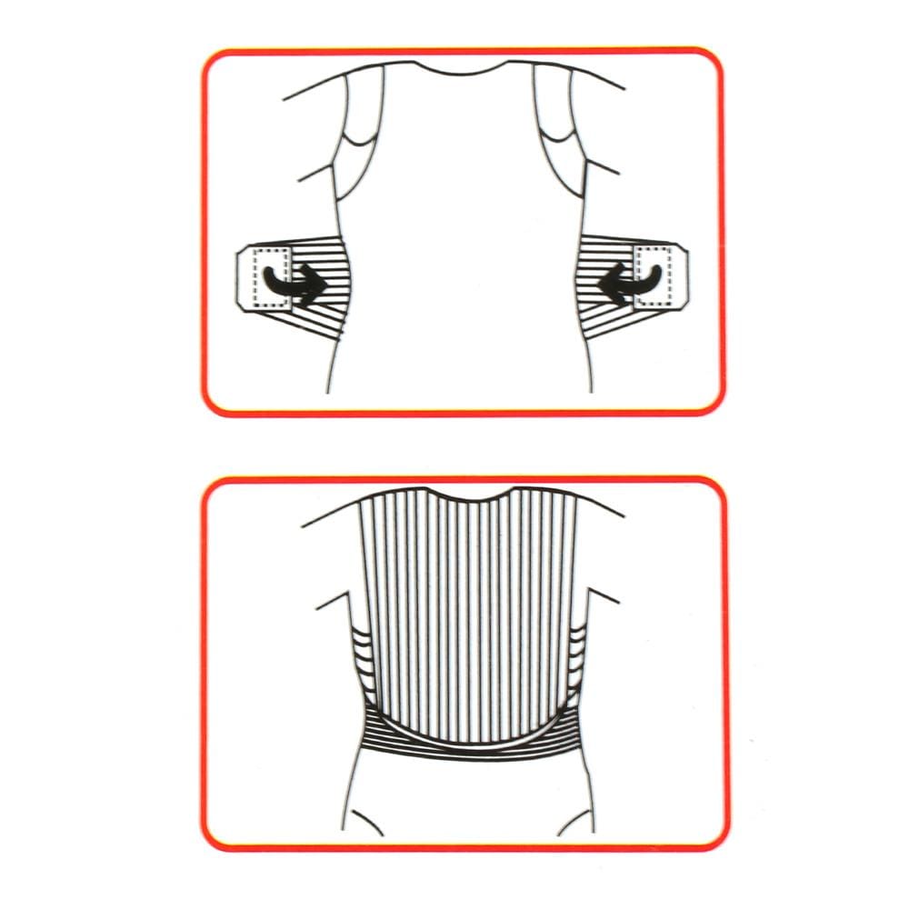 อุปกรณ์เสื้อดามหลัง PROSIRY SAFE M