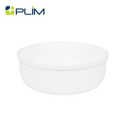 ขันน้ำกลม PLIM 18cm สีขาว