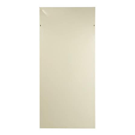 ตู้เหล็กสูงบานเปิดกระจก KIOSK MAX-052 สีขาว/เขียว_5