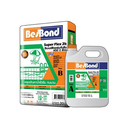 WATERPROOF CEMENT BESBOND SUPERFLEX 2K PART AWATERPROOF CEMENT BESBOND SUPERFLEX 2K PART A...