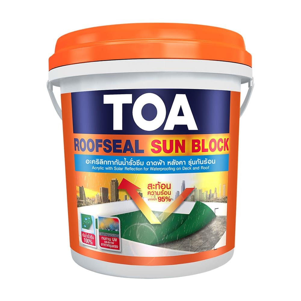อะคริลิกกันซึม TOA SUNBLOCK 20 กก. สีเขียว_1