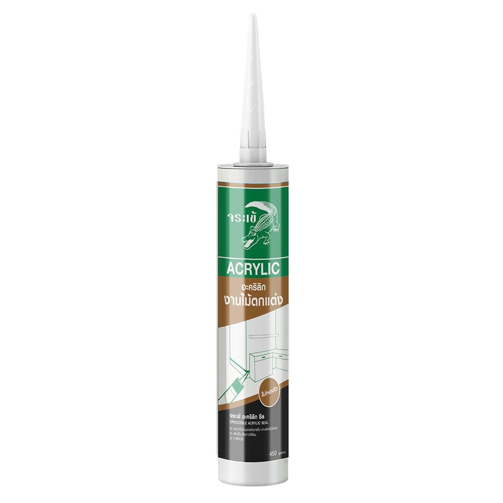 อะคริลิกซีลแลนท์ CROCODILE 450 ก. สีโอ๊ค