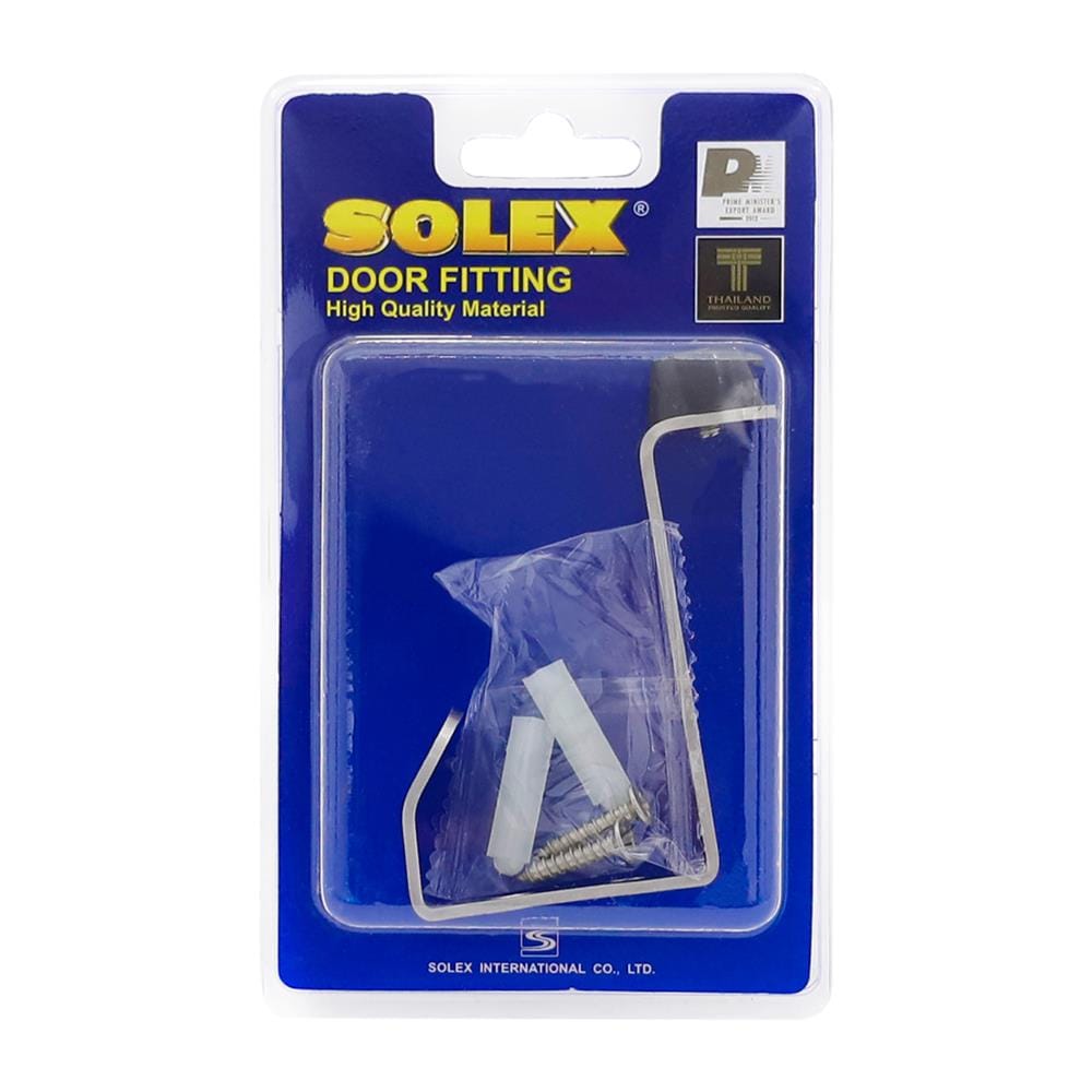 กันชนขอแขวน 2 ชั้น SOLEX สีสเตนเลส