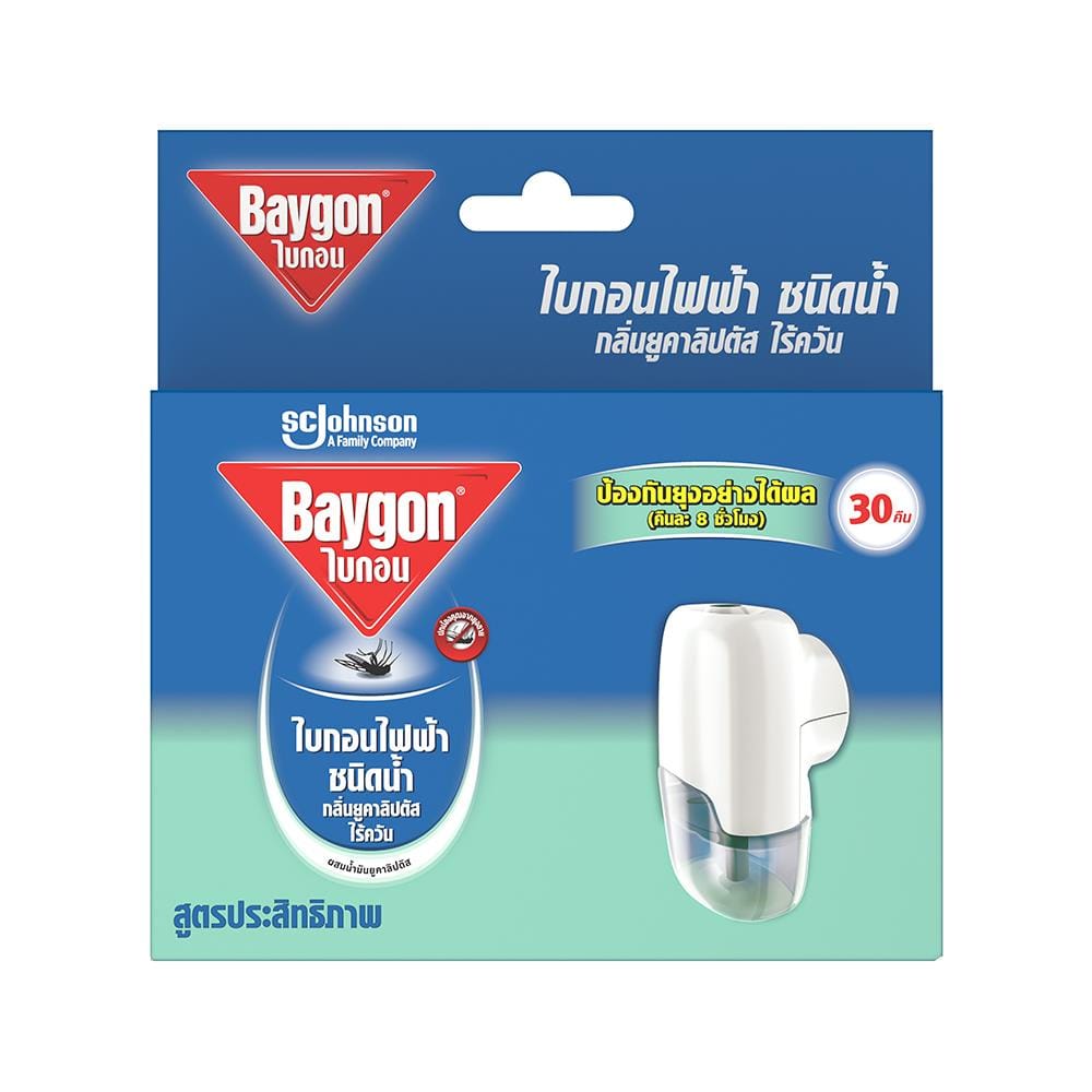 ELECTRIC MOSQUITO REPELLENT BAYGON SWITCH 21.9ML EUCALYPTUS