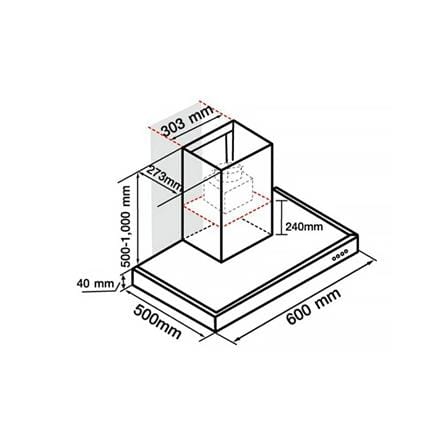 เครื่องดูดควันกระโจม AXIA AX860XS F60 60 ซม._1