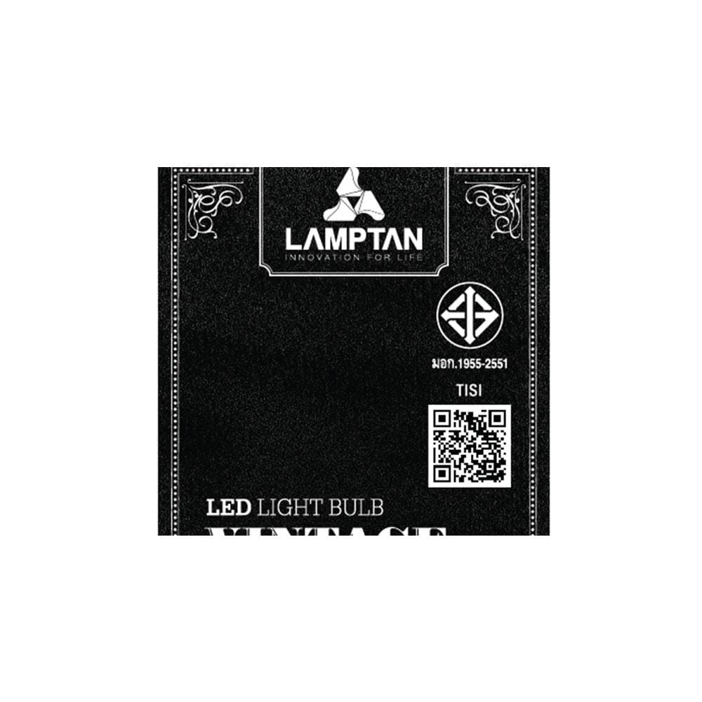 หลอด LED LAMPTAN VINTAGE OVAL 4 วัตต์ WARMWHITE E27