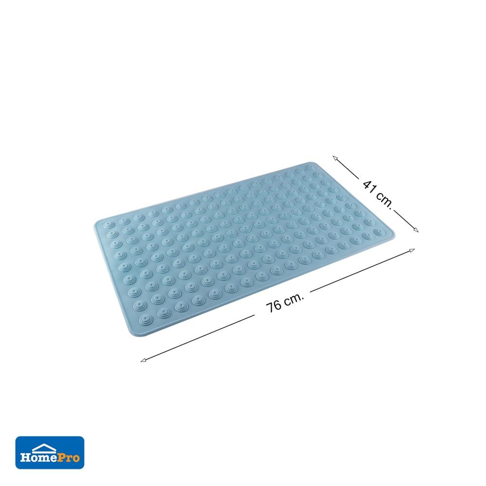 พรมห้องน้ำ PVC MOYA YD-8809 สีฟ้า
